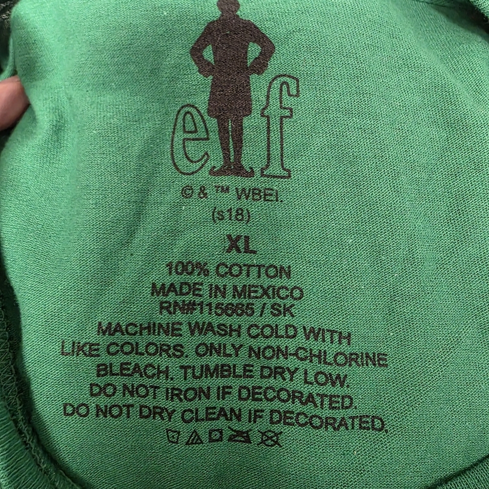 NWOT Elf Movie Graphic‎ T-Shirt Size X-Large - Picture 5 of 5